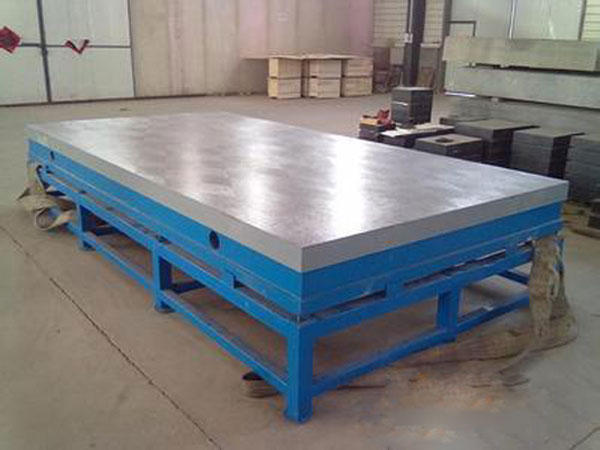 鑄鐵檢驗(yàn)平臺(tái)帶支架